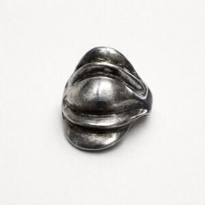 Heavy 10g Vintage Modernist/Brutalist Sterling Silver Ring Size 13 Unisex